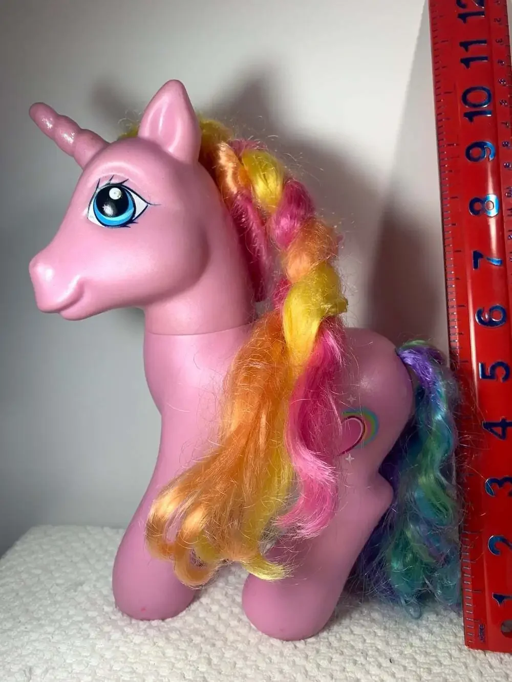 My Little Pony Pink Rainbow 2005 Heart Cutie Mark